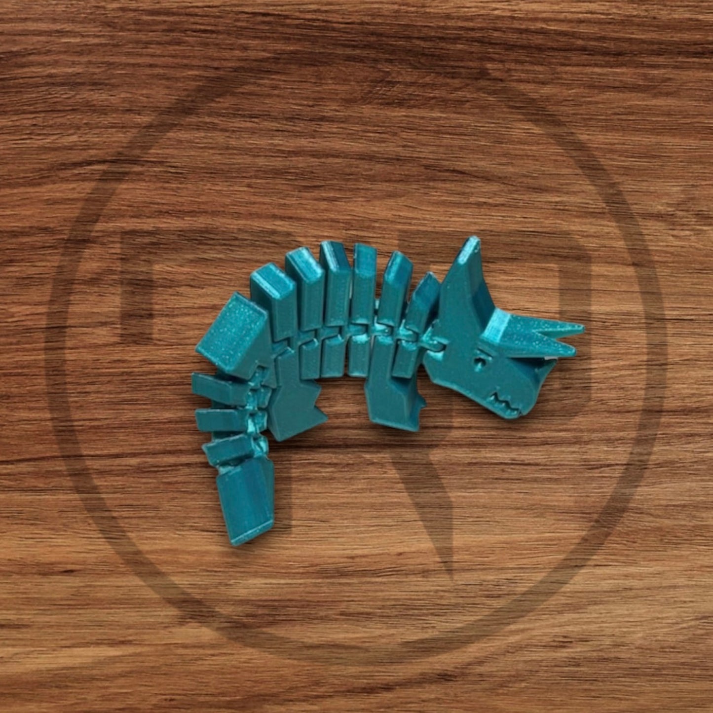 Flexi Triceratops Dinosaur Rave Buddy