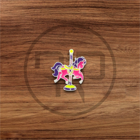 Pink Pony Club Carousel Dancer Pony | Kandi Beads | Shoe Charms