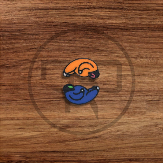 GWN Wobble Yin Yang Set | Kandi Beads | Shoe Charms