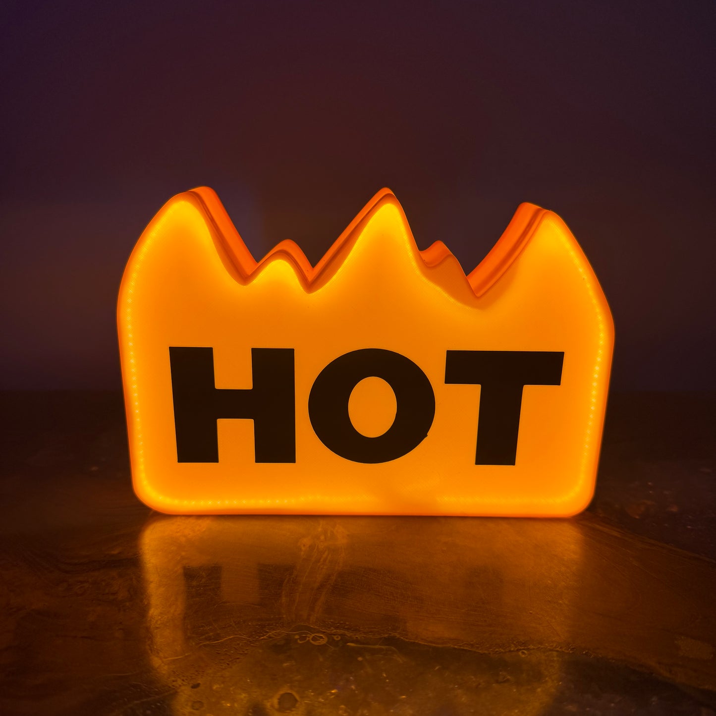 HOT Food Sticker | LED Light Box