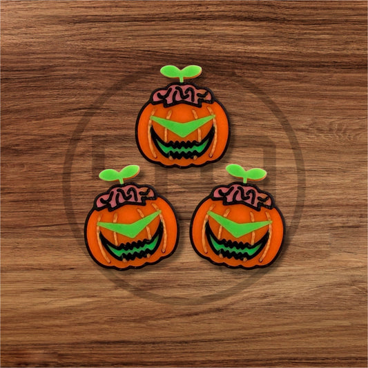 Festi-ween Wobble Pumpkin | Kandi Beads | Shoe Charms