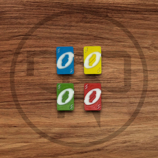 Lil UNO Reverse Card | Kandi Beads | Shoe Charms