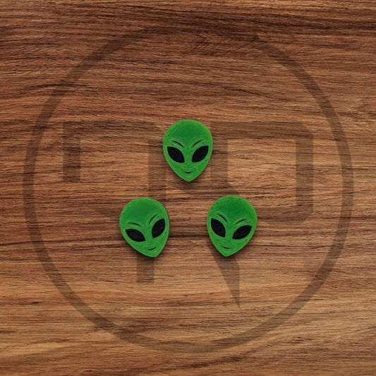 Lil Alien Head | Kandi Beads | Shoe Charms