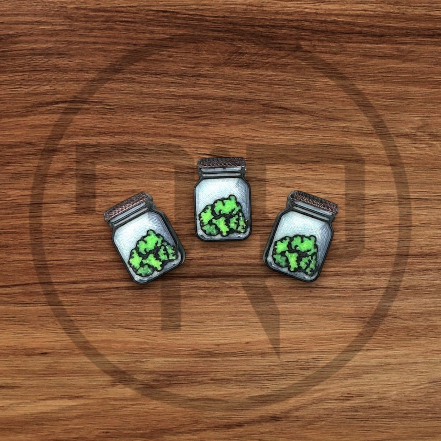 Lil Glowing Nug Jug | Kandi Beads | Shoe Charms