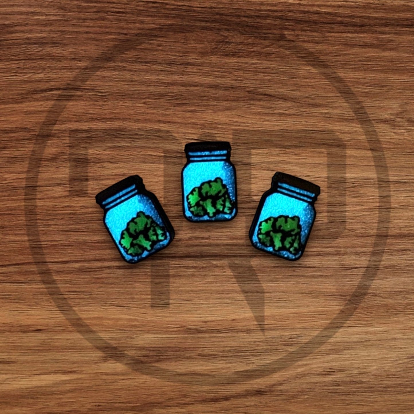 Lil Glowing Nug Jug | Kandi Beads | Shoe Charms