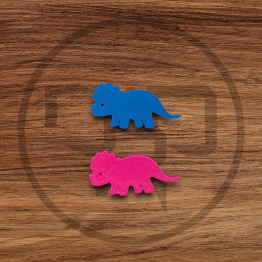 Lil Dino Triceratops | Kandi Beads | Shoe Charms