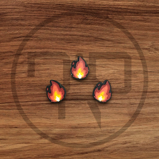 Lil Flame | Kandi Beads | Shoe Charms
