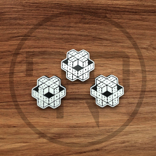 Elev808 Cube | Kandi Beads | Shoe Charms
