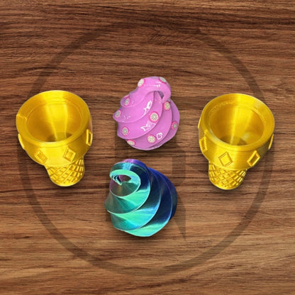 Ice Cream Cone Secret Stash Jar Rave Buddy