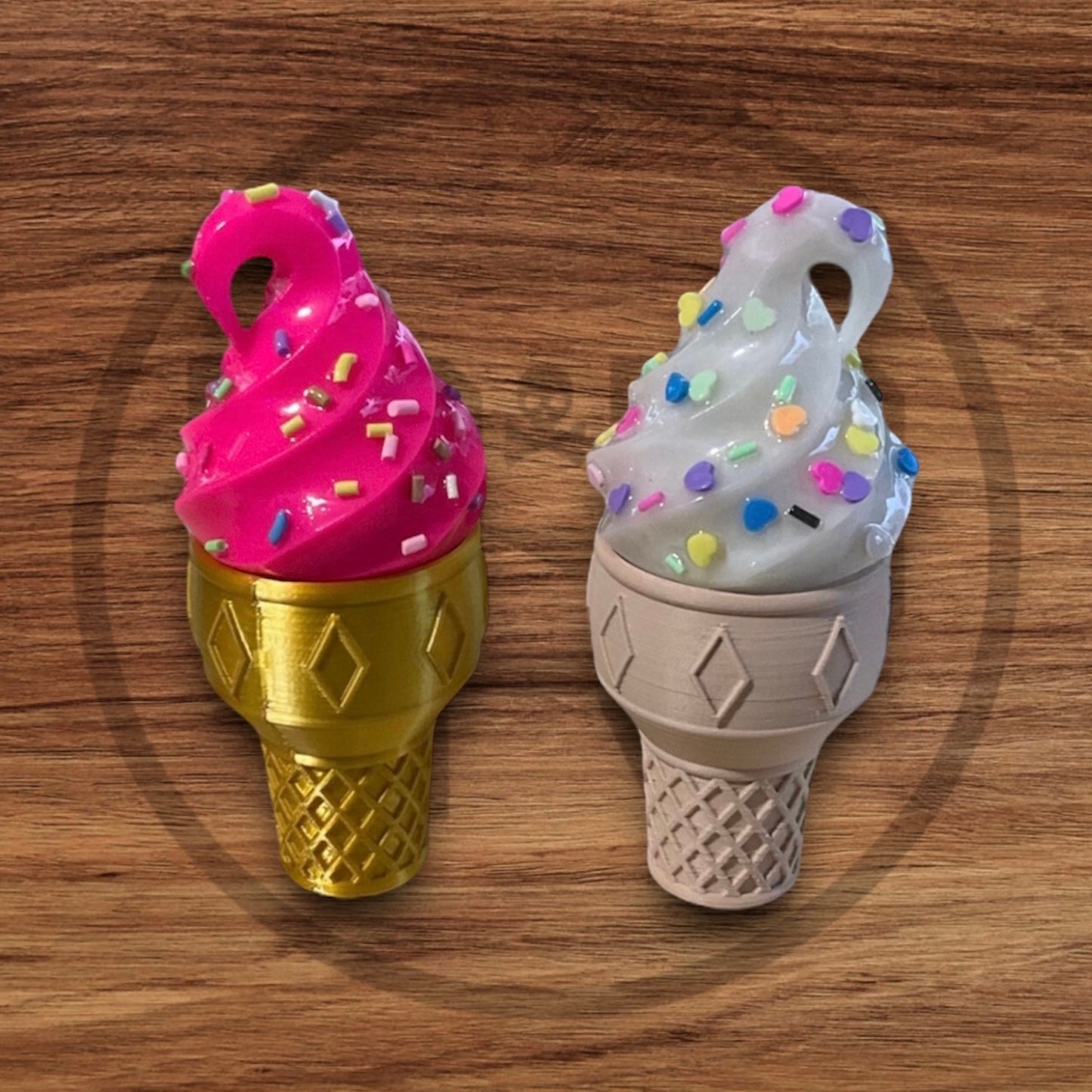 Ice Cream Cone Secret Stash Jar Rave Buddy