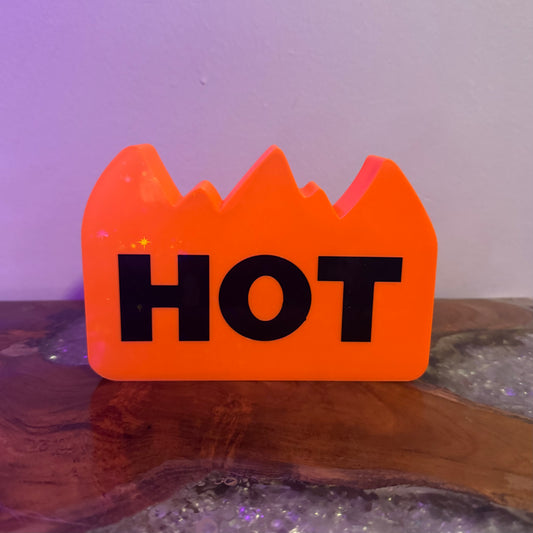 HOT Food Sticker | LED Light Box