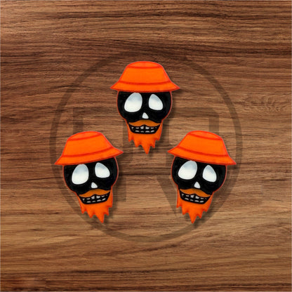 Festi-ween Boogie Skull | Kandi Beads | Shoe Charms