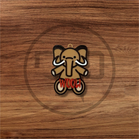 Wooli Mammoth Plushie | Dangle Charms