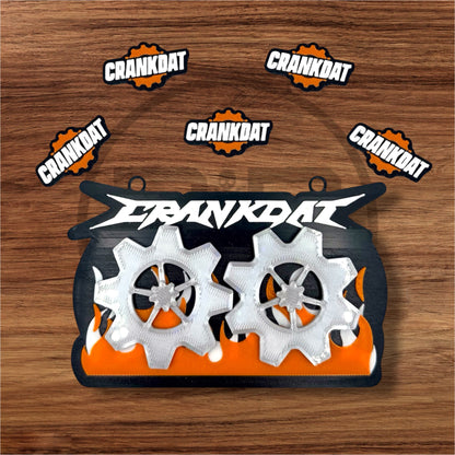 Crankdat Spinning Gears Fidget | Pendant | Kandi Set