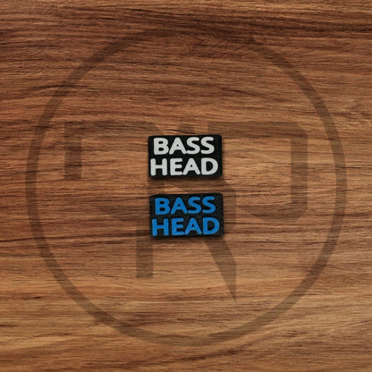 Bass Head Kandi Beads & Shoe Charms