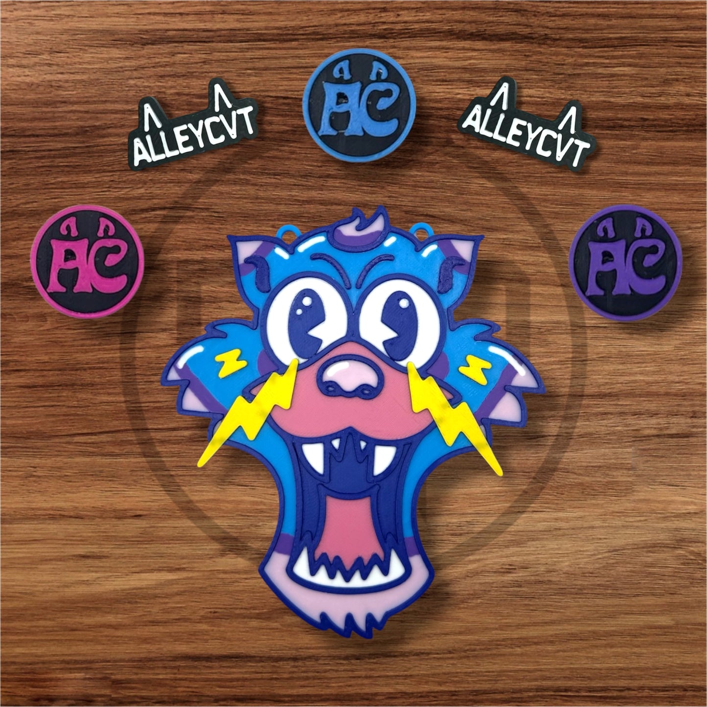 Alleycvt Electric Kitty | Pendant | Kandi Set